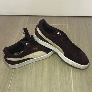 Puma suede sneakers